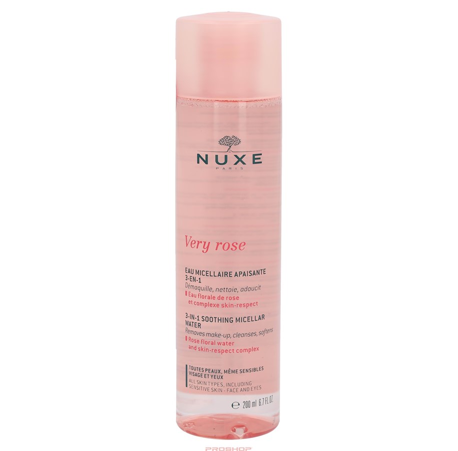 Gesichtspflege - Nuxe Very Rose 3-In-1 Soothing Micellar Water - 3264680022043