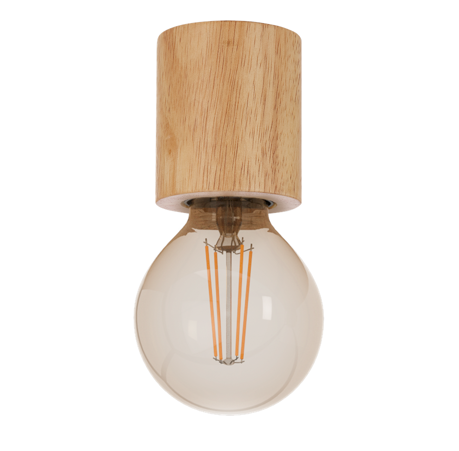 Lampen - EGLO TURIALDO Deckenleuchte, braun - 901171