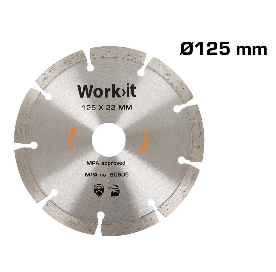 Haus & Garten - Boxer Diamond cutting disc Ø125 mm - 56272