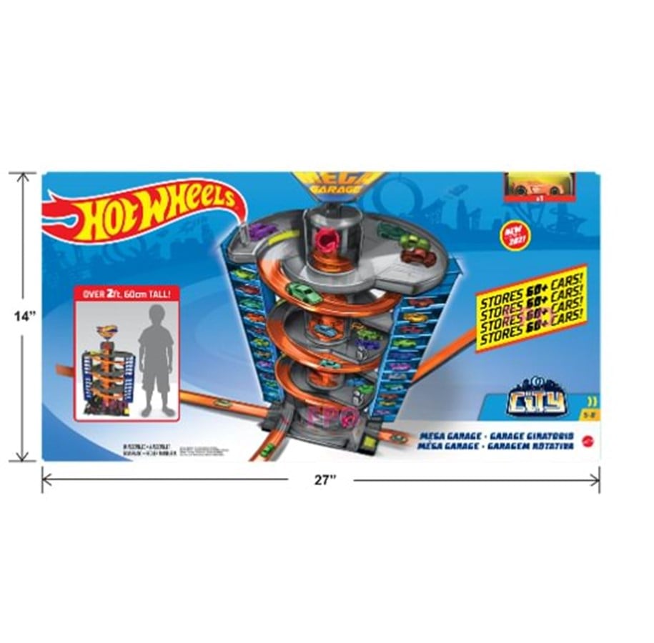 Spielzeugauto - Hot Wheels City Mega Garage - 965-0169