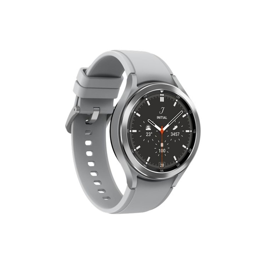 Smartwatches, Pulsuhren, Sportuhren & Schrittzähler - Samsung Galaxy Watch 4 Classic 46mm - Silver - SM-R890NZSAEUD