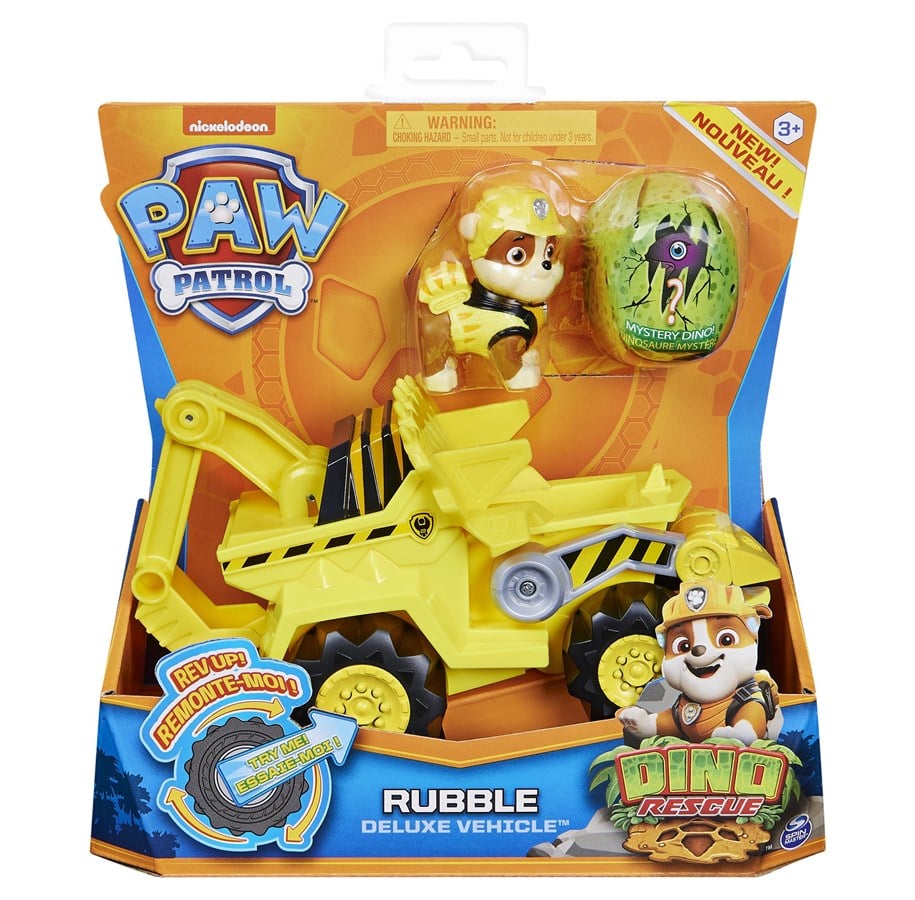 Spielzeugauto - Paw Patrol Dino Rescue Rubble Deluxe Vehicle - 6059519