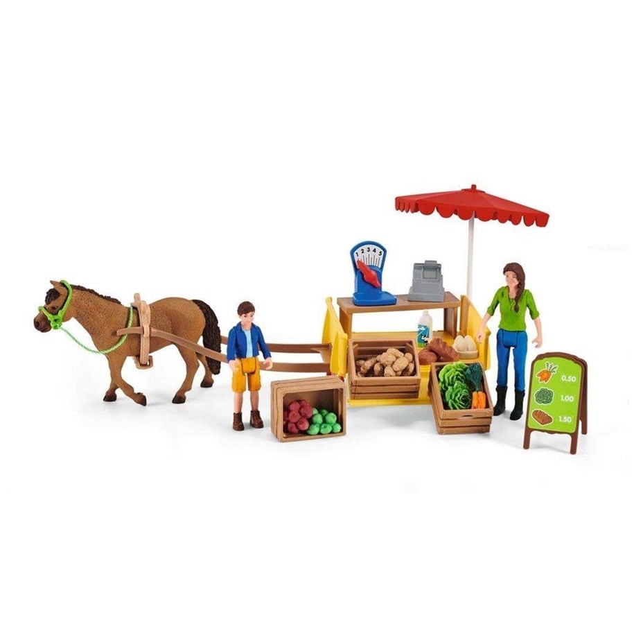 Schleich - Schleich Sunny Day Mobile Farm Stand - 42528