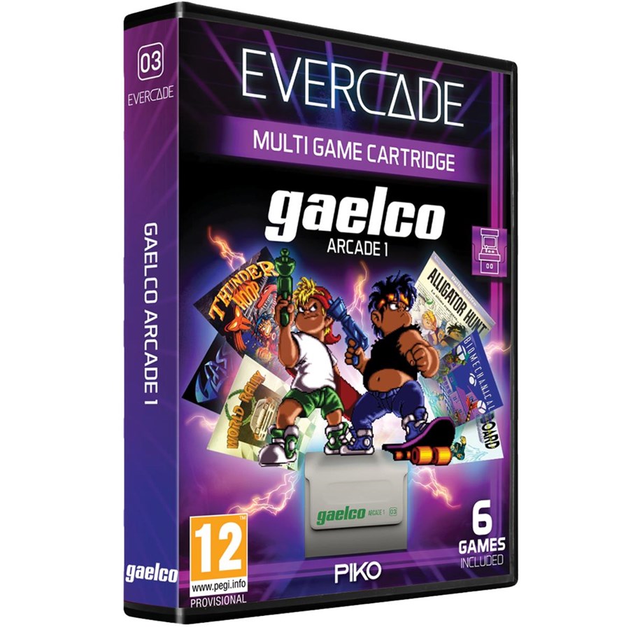 Spiele - Gaelco Arcade 1 - Evercade - Retro - PEGI 12 - 5060690792703