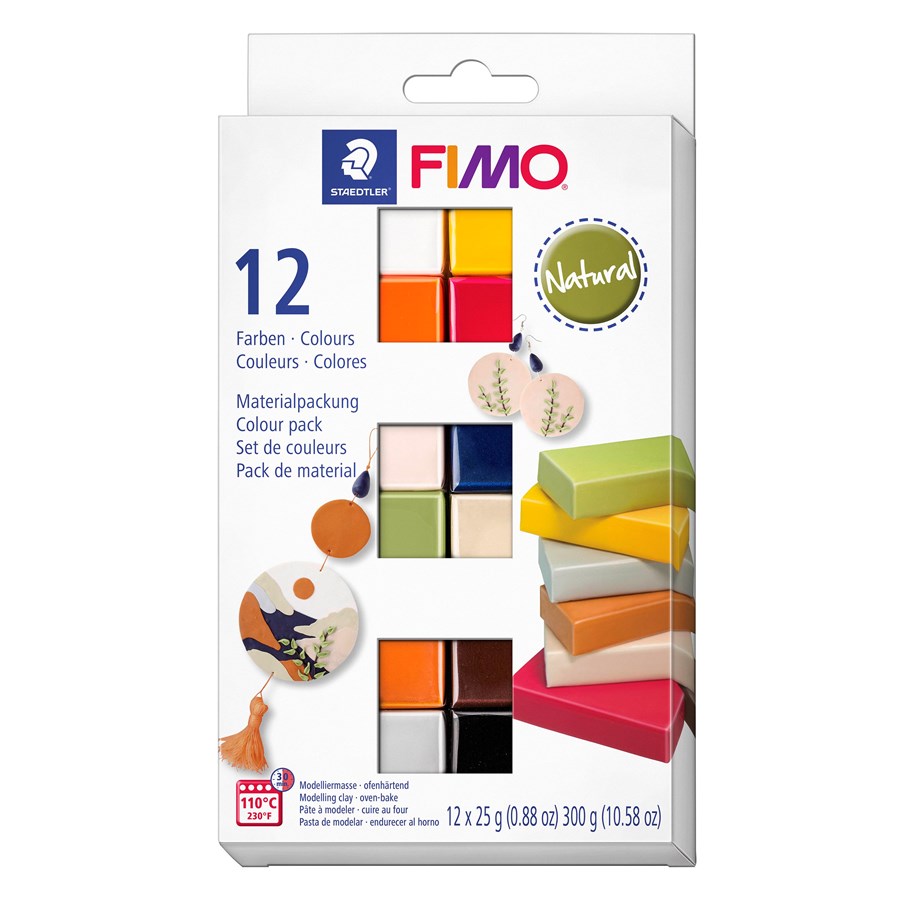 Hobby-Zubehör - Staedtler Set Mod. clay FIMO soft MP NC - 8023 C12-4