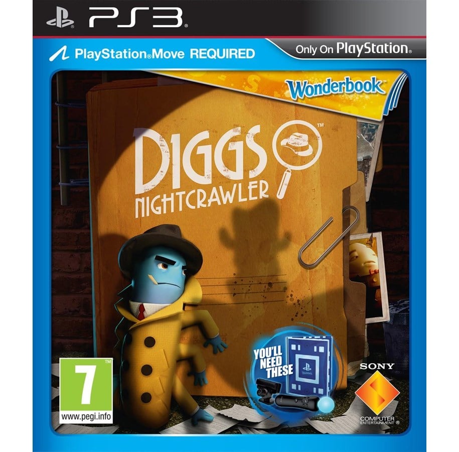 Spiele - Wonderbook: Diggs Nightcrawler - Sony PlayStation 3 - Unterhaltung - PEGI 7 - 0711719222064