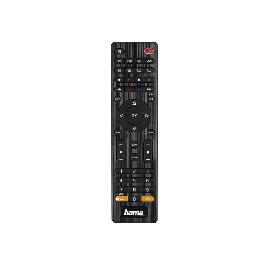 Fernbedienungen - Hama 4in1 universal remote control - black - 12306