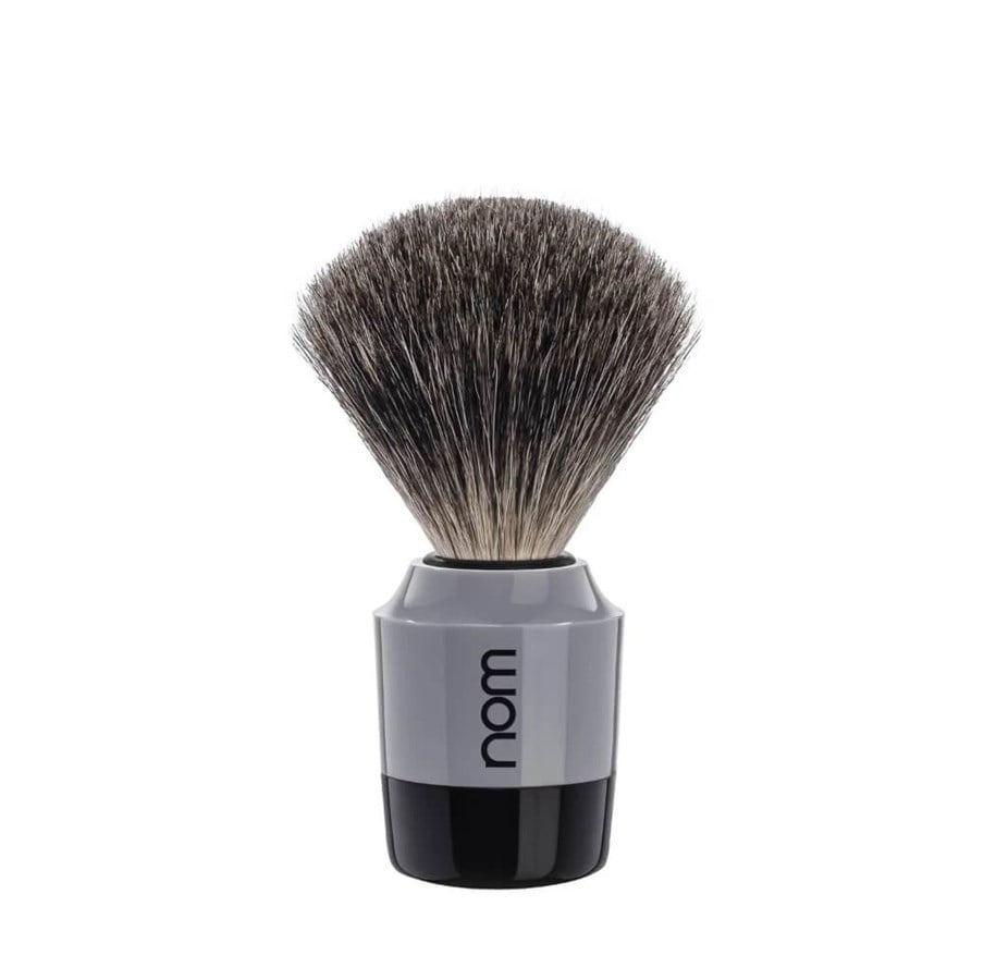 Rasierausstattung - nom MARTEN shaving brush Pure Badger Grey - MARTEN 81 GR