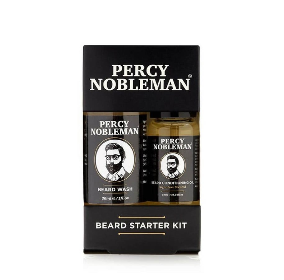 Gesichtspflege - Percy Nobleman Beard Starter Kit - PN11500