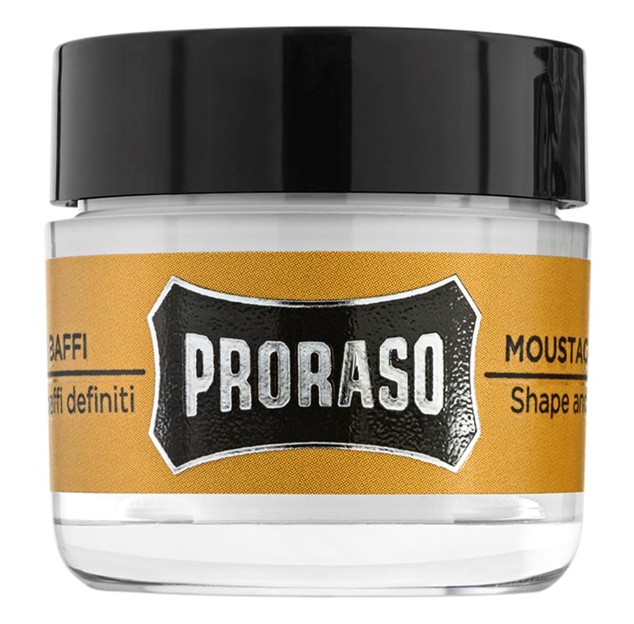 Gesichtspflege - PRORASO Moustache Wax Wood & Spice - 15 ml. - 400761