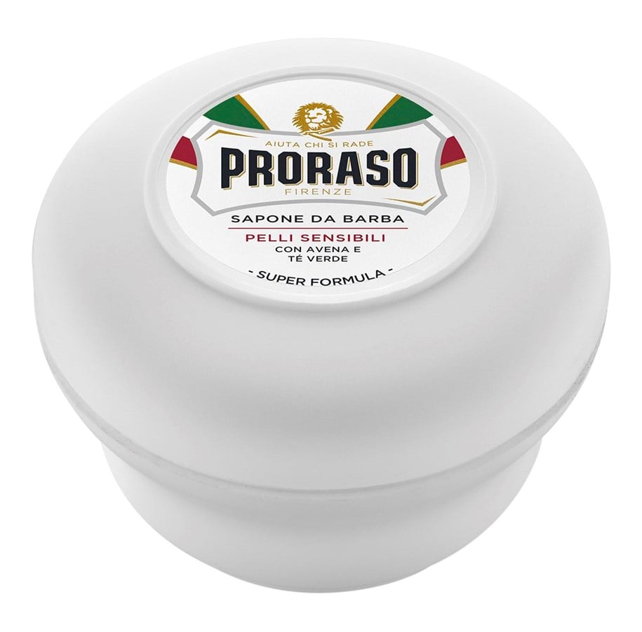 Gesichtspflege - PRORASO Shaving soap - Sensitive Green Tea & Oats - 150 ml - 400621