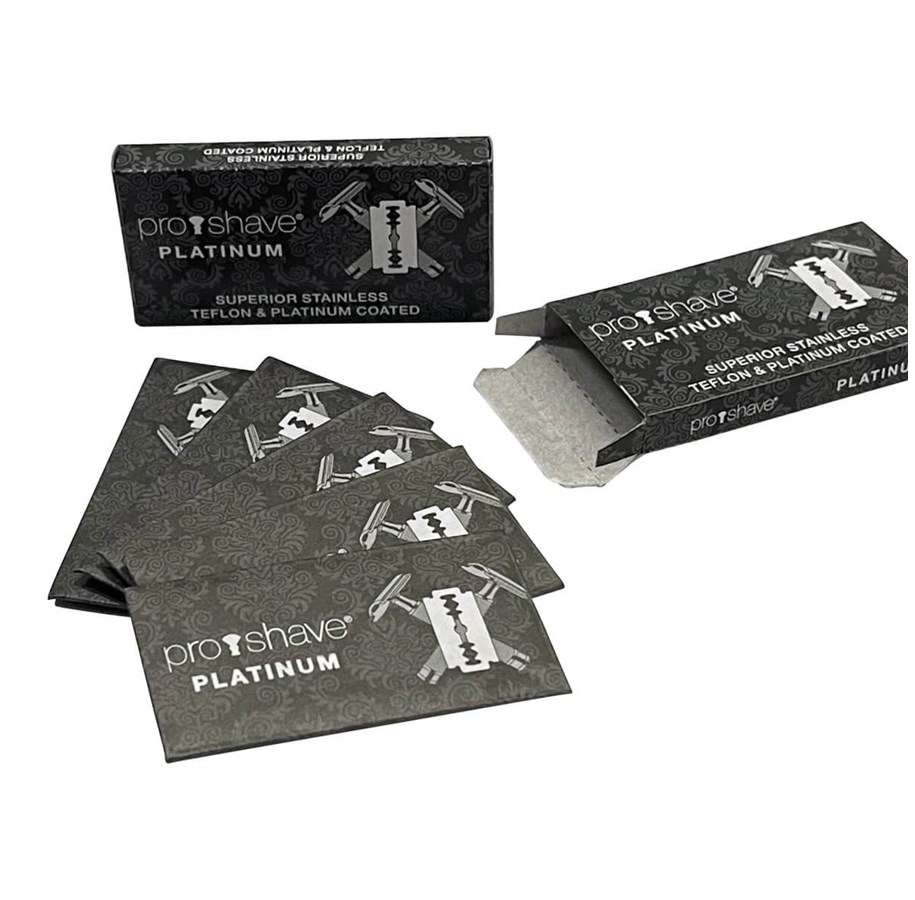 Rasierausstattung - Proshave Platinum DE blades - 10 pcs - PSP10