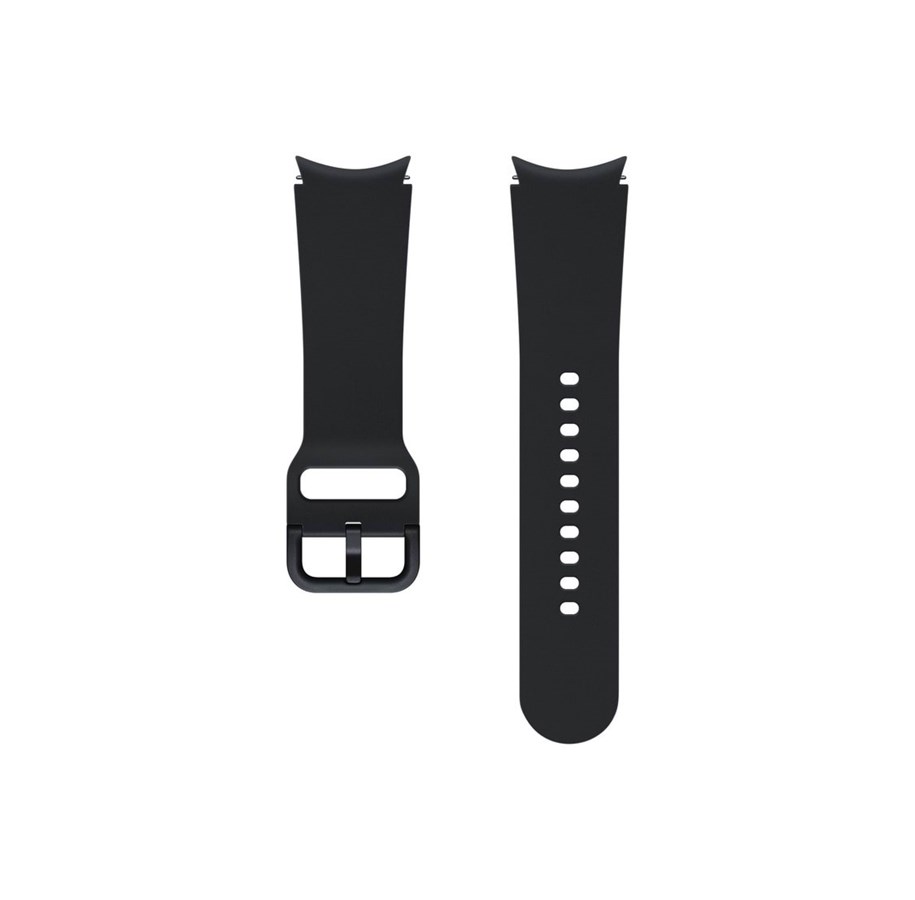 Smartwatch - Accessories - Samsung Watch Strap Sport Band 20mm S/M - Black - ET-SFR86SBEGEU