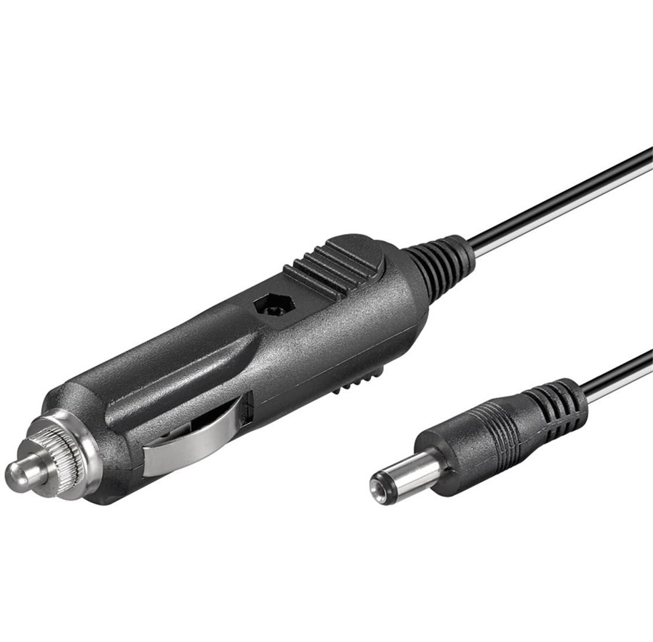 Handys - Adapter und Ladegeräte - Pro Car cigarette lighter cable to DC-plug 12 V 1.8m - 4040849120190