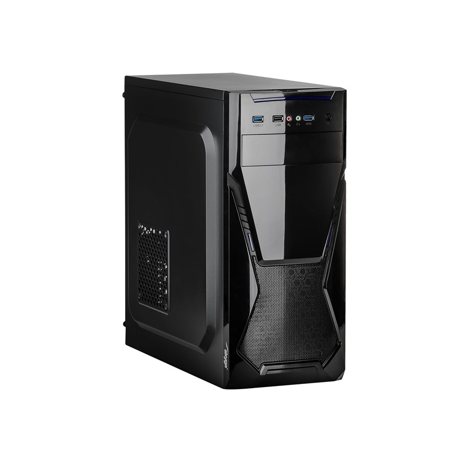 Gehäuse - Akyga AK13BK - tower - ATX - Gehäuse - Tower - Schwarz - AK13BK