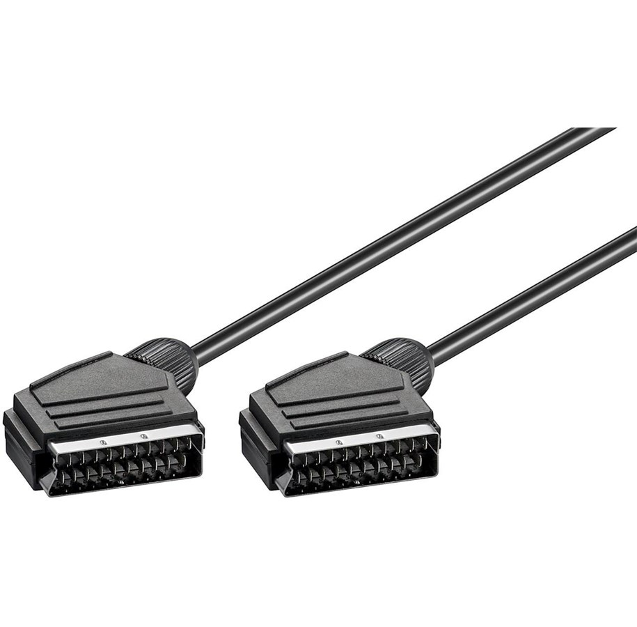 Display Kabel - Pro Scart connection cable nickel plated ø 7 mm - 4040849501760