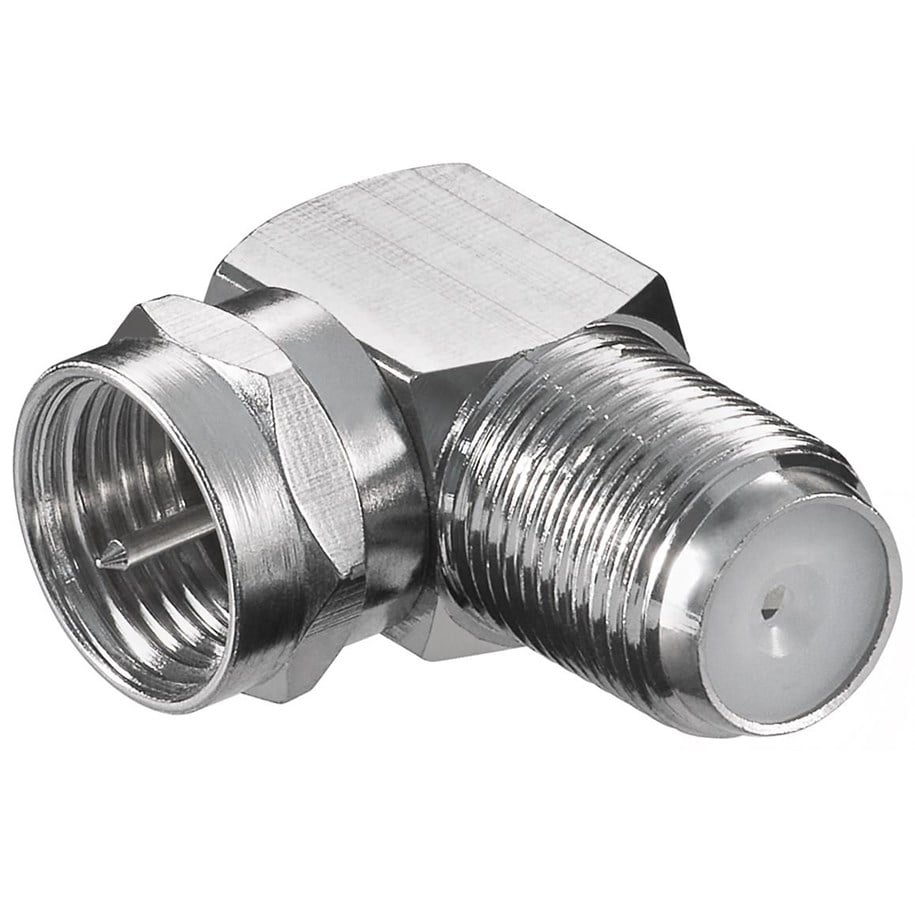 Audio Kabel - Pro Angle adapter: F male > F female 90° - 4040849113901
