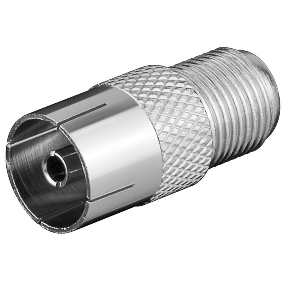 Antennenkabel - Pro F-adapter: F female > Coaxial female - 4040849118401
