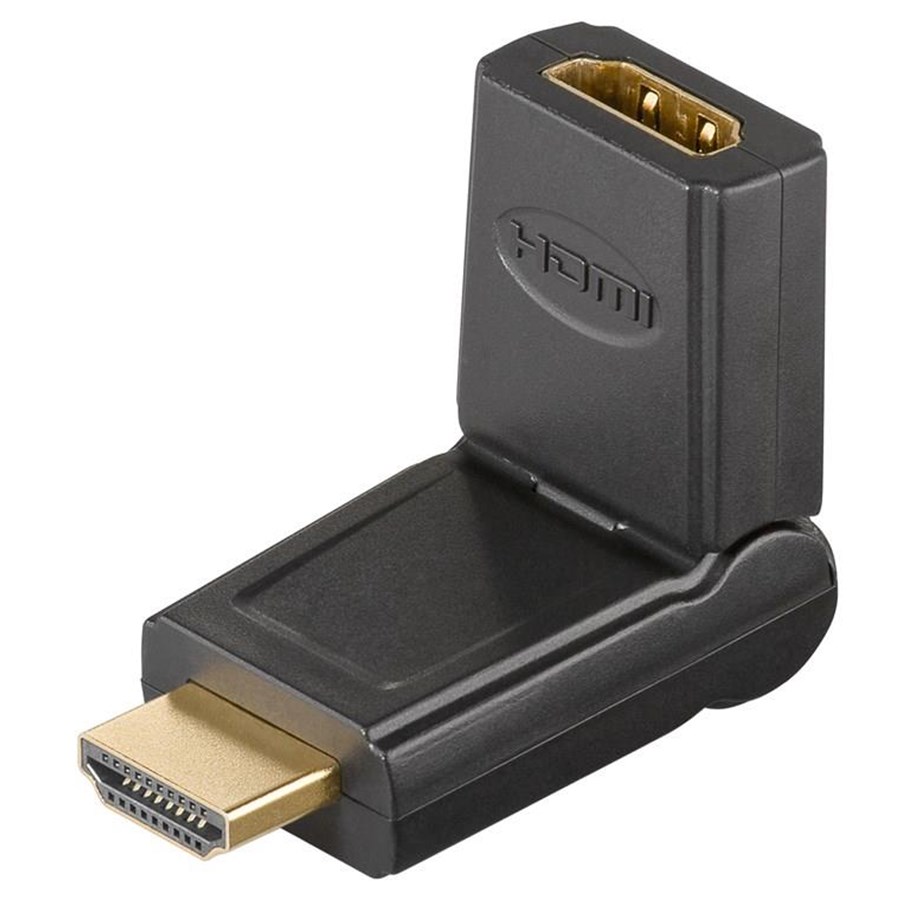 Display Kabel - Pro HDMI™ adapter 180° gold-plated - 4040849517211