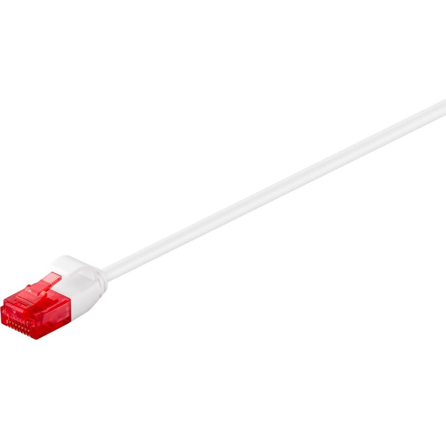 Netzwerk - Kabel - Pro CAT 6 slim patch cable U/UTP.white - 4040849936951