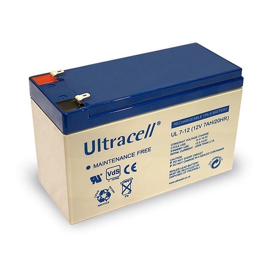 Batterien und Akkus - Ultracell Lead acid battery 12 V 7 Ah (UL7-12) - 4040849782466
