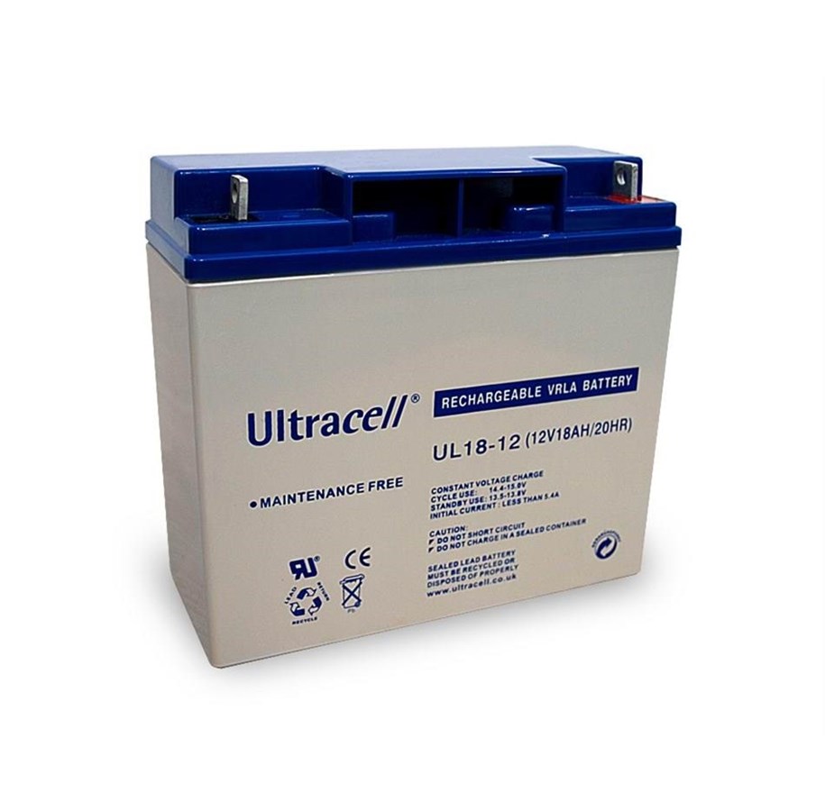 Batterien und Akkus - Ultracell Lead acid battery 12 V 18 Ah () - 78249