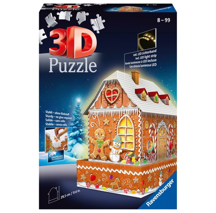 Puzzle - Ravensburger Gingerbread House 216p - 10411237