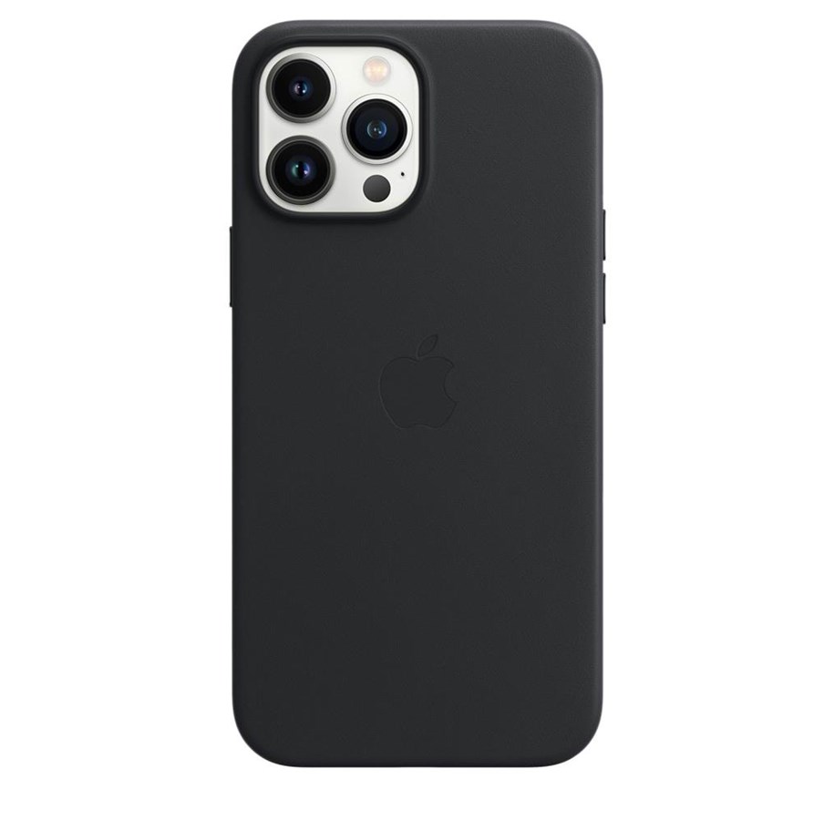 Handys - Cover & Cases - Apple iPhone 13 Pro Max Leather Case with MagSafe - Midnight - MM1R3ZM/A