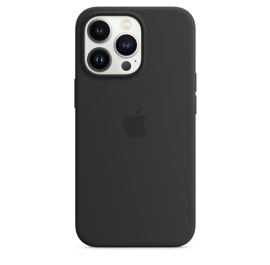 Handys - Cover & Cases - Apple iPhone 13 Pro Silicone Case with MagSafe – Midnight - MM2K3ZM/A