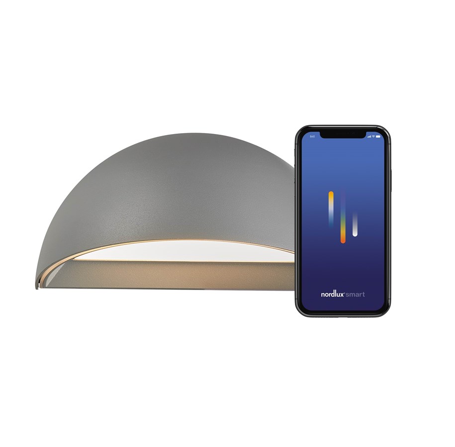 Smart-Home - Nordlux Arcus Smart Wandleuchte Grau - 2019001010
