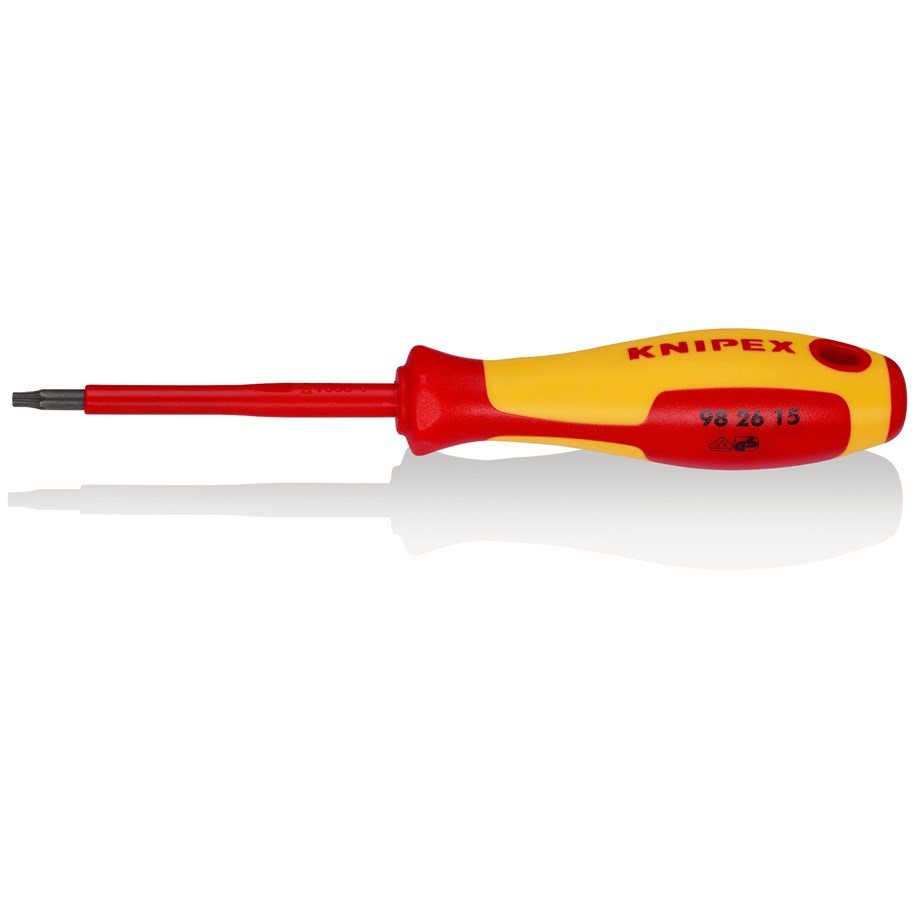 Werkzeuge für elektrische Arbeiten - KNIPEX Schraubendreher für Torx®-Schrauben - 98 26 15