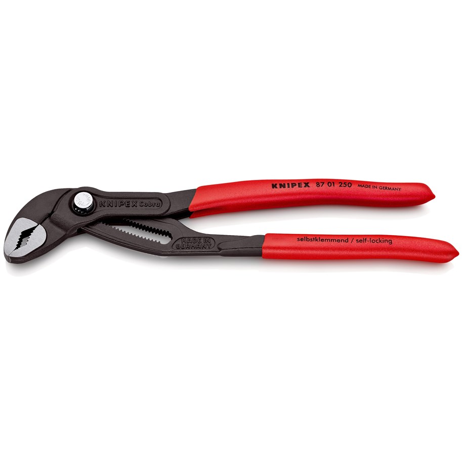 Werkzeuge für Sanitärarbeiten - KNIPEX Cobra®, Hightech-Wasserpumpenzangen - 87 01 250 SB