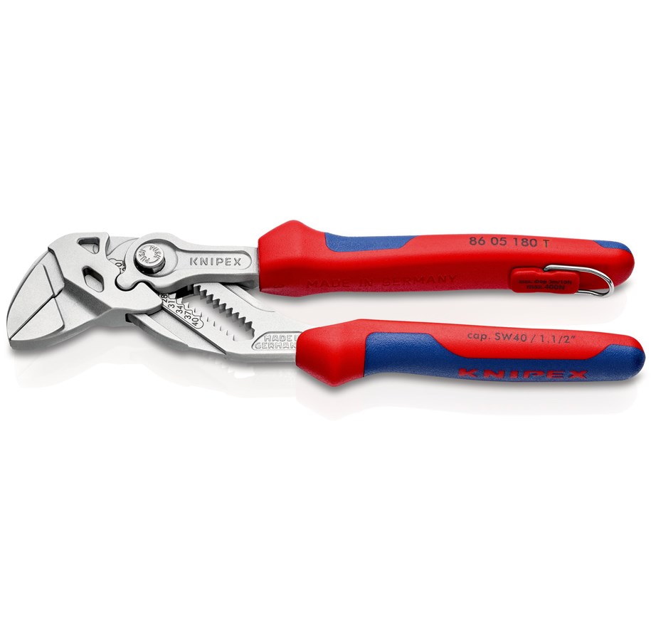 Haus & Garten - KNIPEX Zangenschlüssel, Zange und Schraubenschlüssel in einem Werkzeug - 86 05 180 T