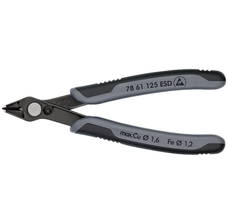 Handwerkzeuge  - KNIPEX Electronic Super Knips® ESD - 78 61 125 ESDSB