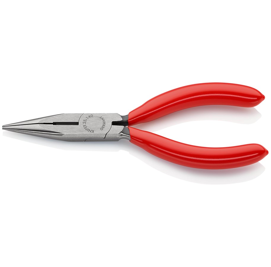 Handwerkzeuge  - KNIPEX Flachrundzangen mit Schneide, (Radiozangen) - 25 01 140