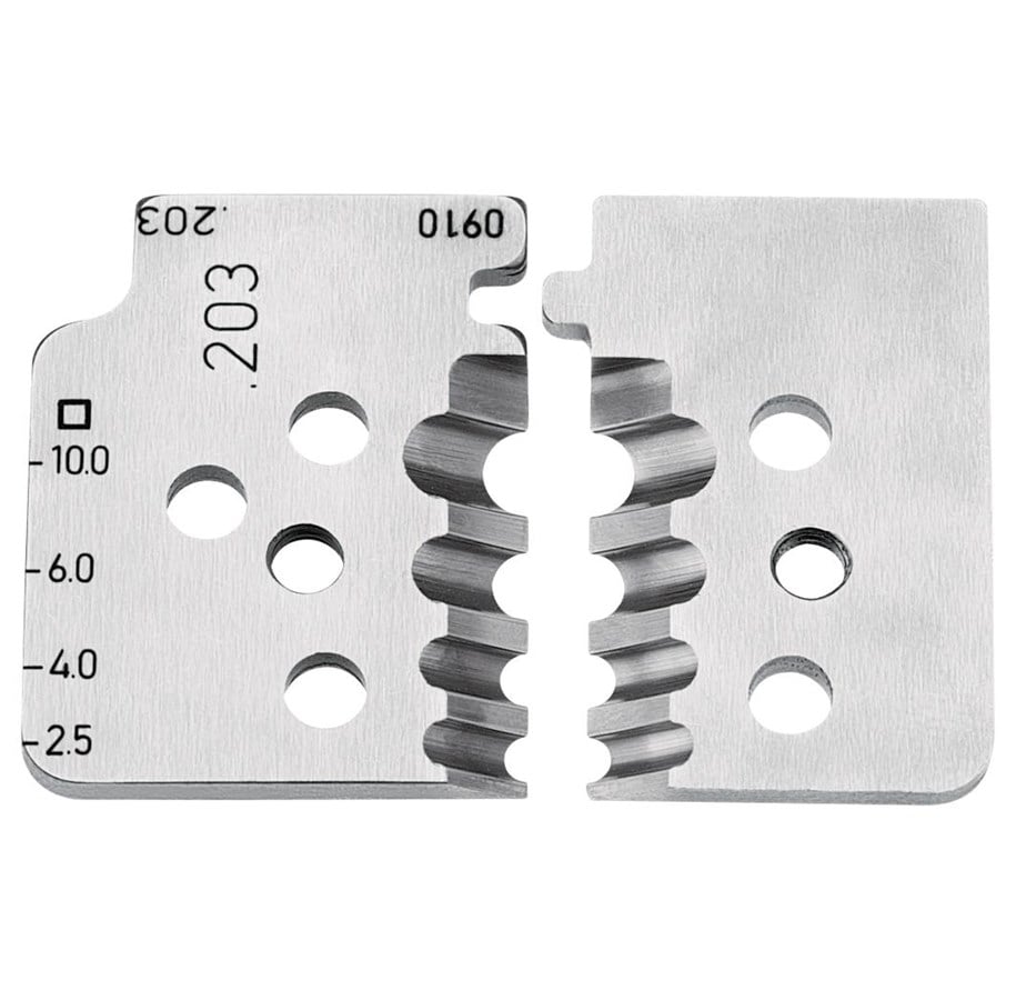 Netzwerkzubehör - KNIPEX Präzisions-Abisolierzangen, mit Formmessern - 12 19 10