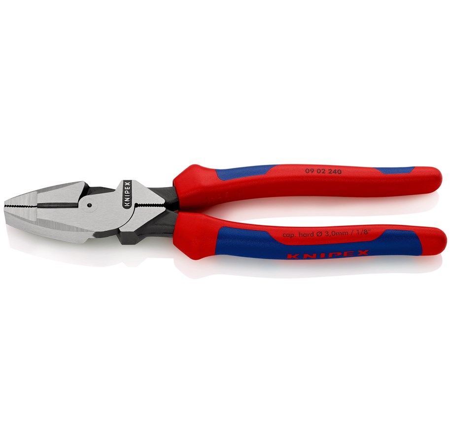 Haus & Garten - KNIPEX Kraft-Kombizangen "Lineman's Pliers", amerikanisches Modell - 09 02 240 SB