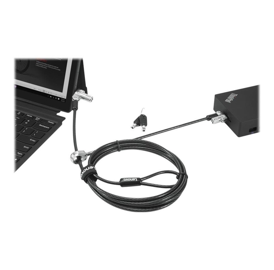 Systemzubehör - Lenovo Kensington NanoSaver MasterKey Twin Head Lock Cable Lock - 4XE1B81918