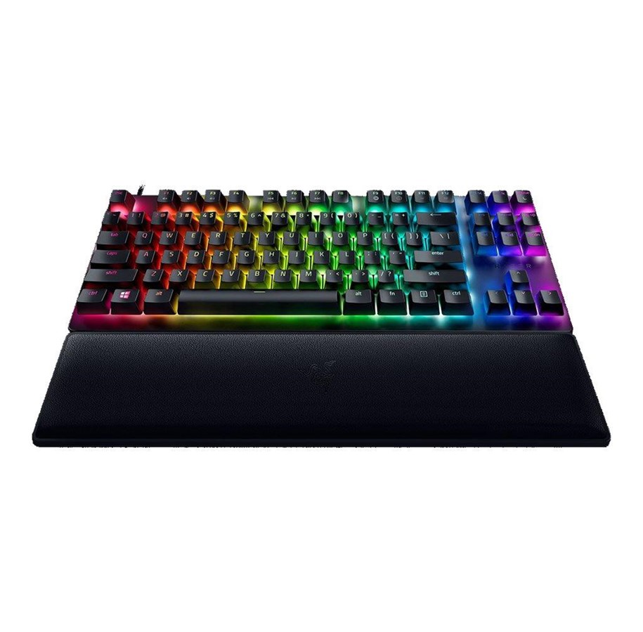 Tastaturen - Razer Huntsman V2 TKL Optical Purple - DE - Tastatur - Deutsch - Schwarz - RZ03-03941100-R3G1