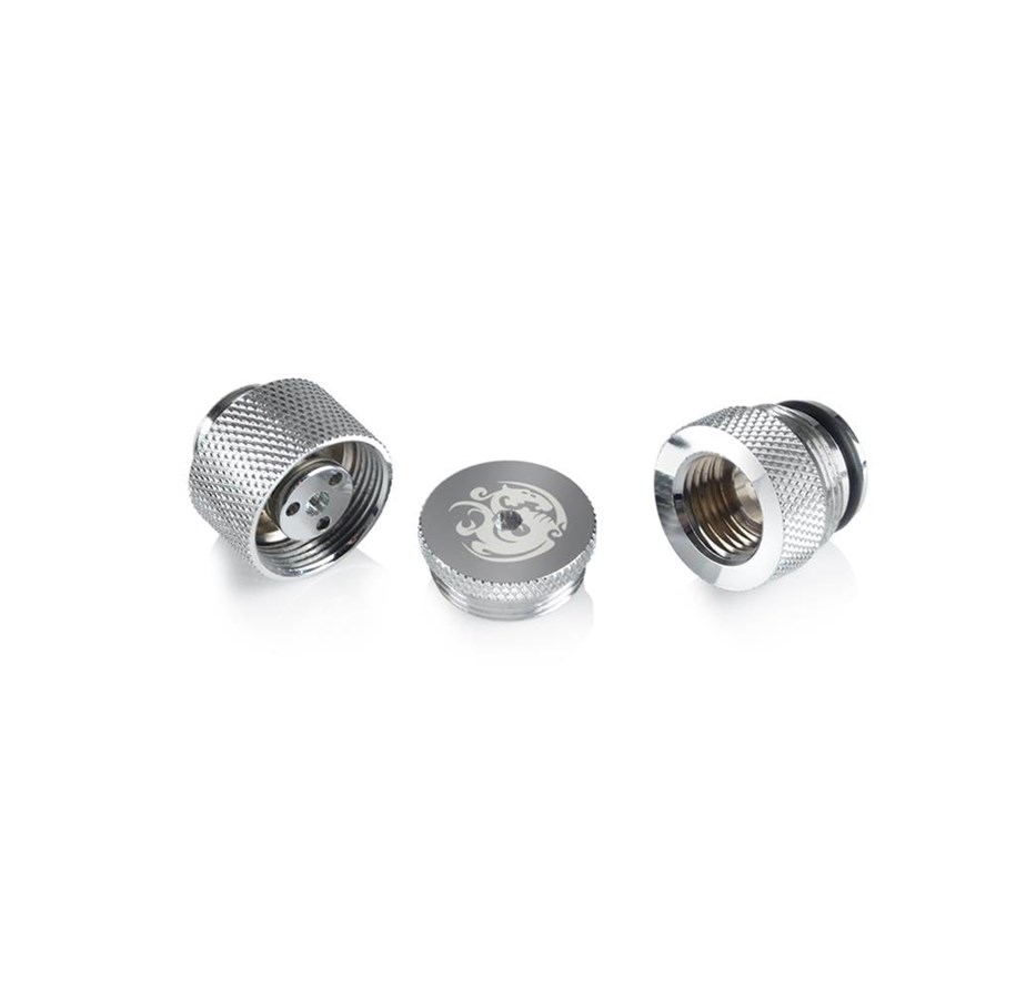 DIY Wasserkühlung - Bitspower water-exhaust fitting (Silver) - BP-ETW