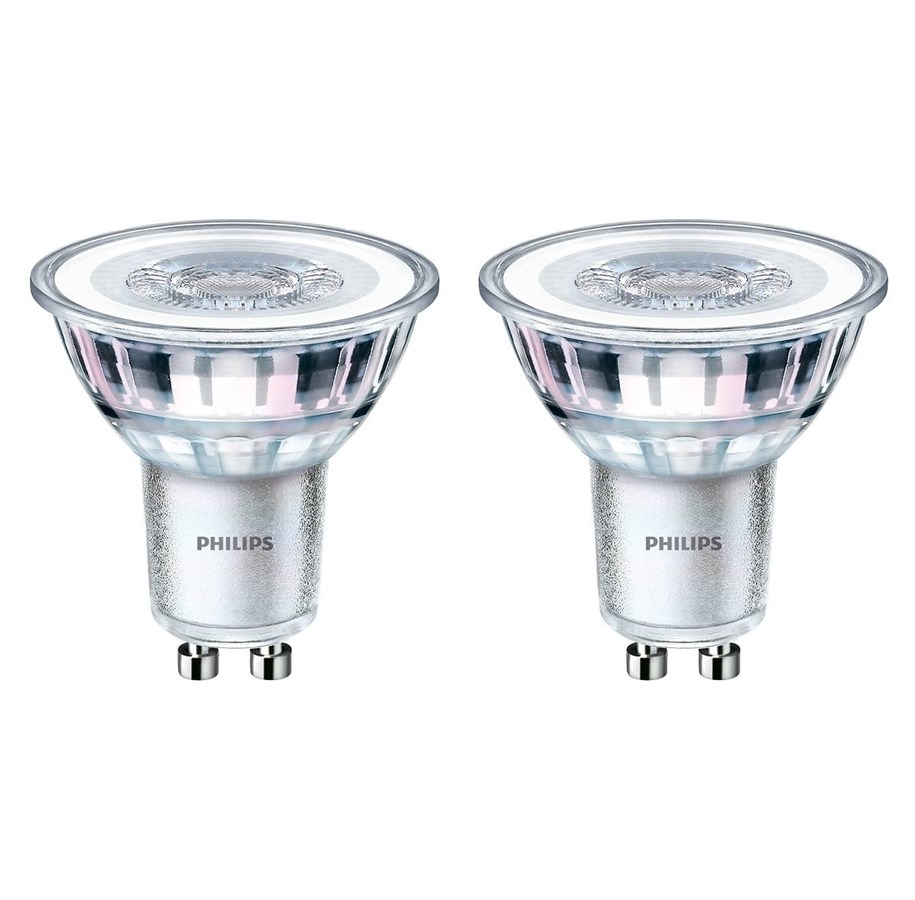 LED-Birnen - Philips LED-Lampe SceneSwitch Spot 4.8W/822-827 (50W) 36° 2-pack GU10 - 929002981818