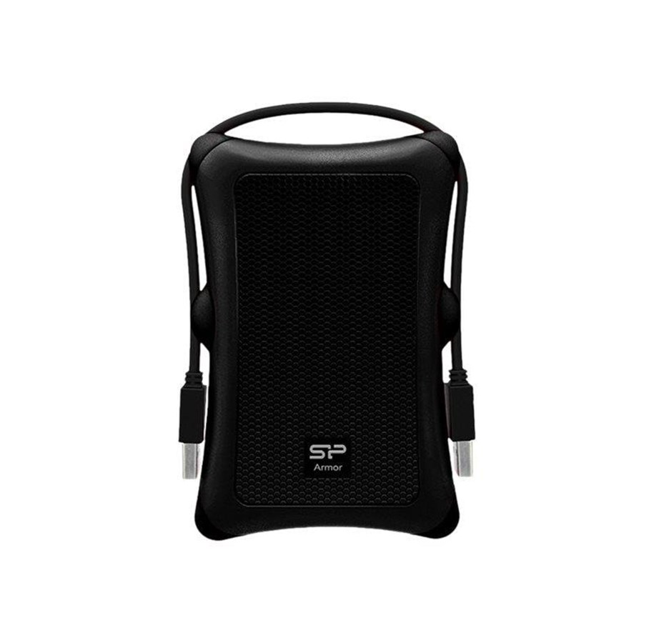 Festplatten - Extern - Silicon Power Armor A30 - Extern Festplatte - 1TB - Schwarz - SP010TBPHDA30S3A