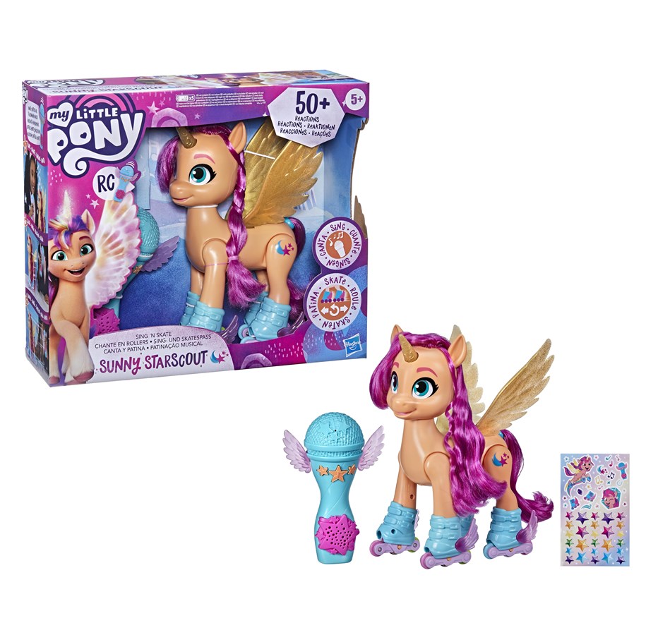 Figuren - My Little Pony – Eine neue Generation Sing- und Skatespaß Sunny Starscout - F17865L0