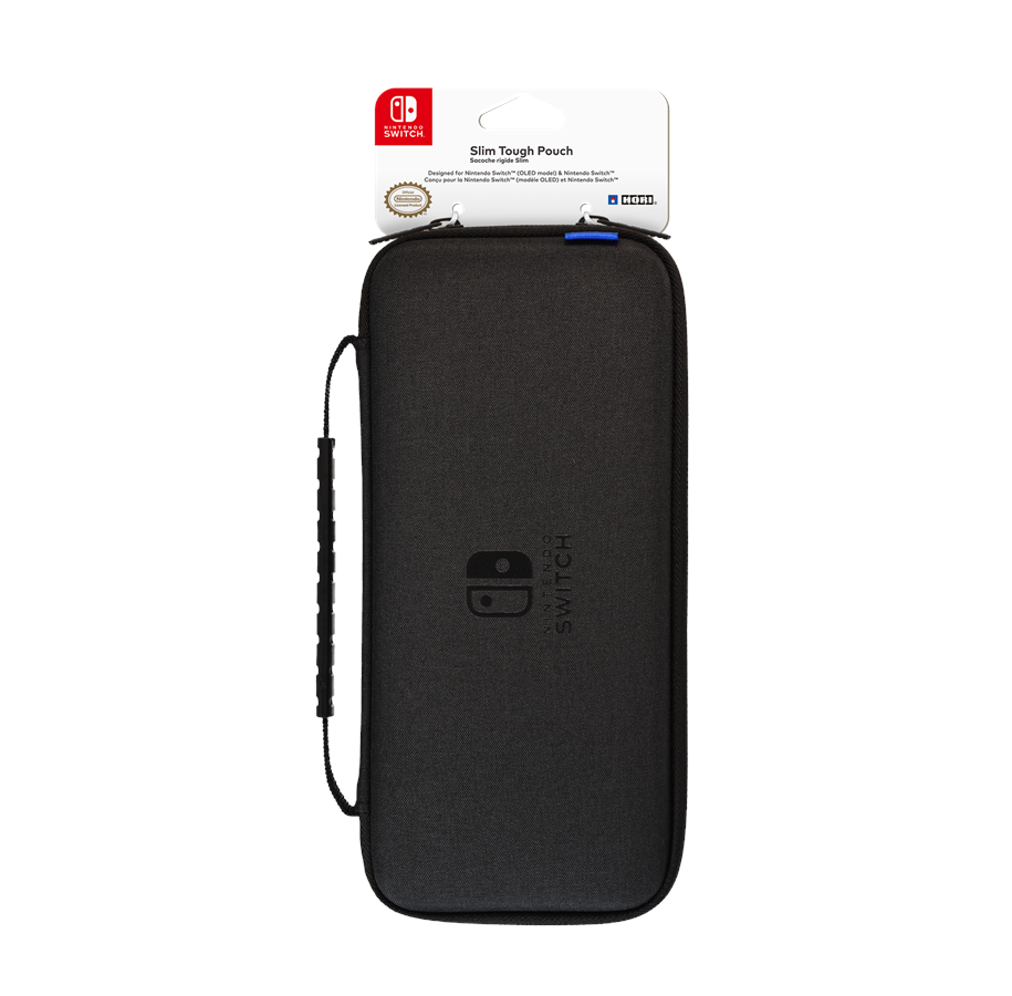 Kamerataschen - HORI Slim Tough Pouch (OLED) Black - NSW-810U