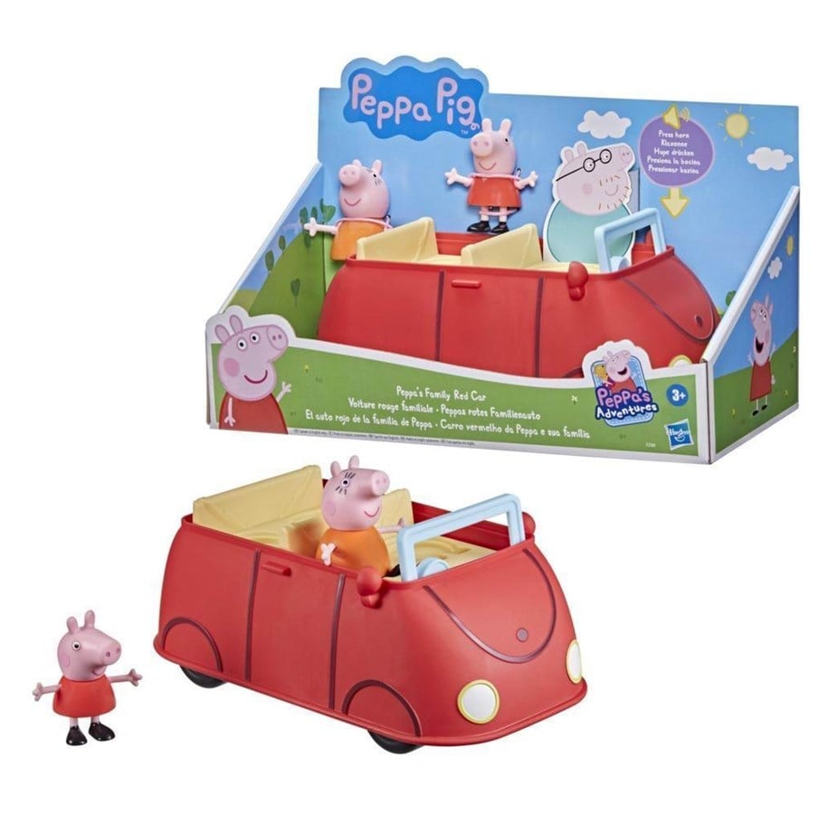 Peppa Pig - Peppa Pig Peppa’s Family Red Car - F21845L04