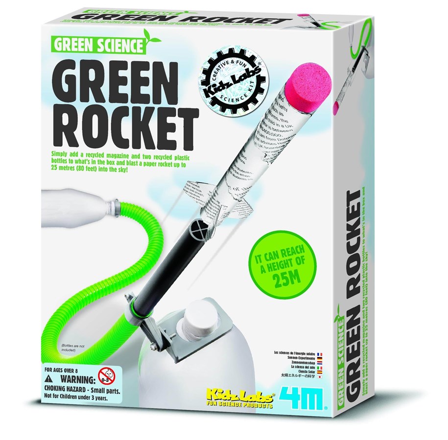 Interaktives Spielzeug (Ardunio und ähnliche) - 4M Green Science/Green rocket - 4M-3298