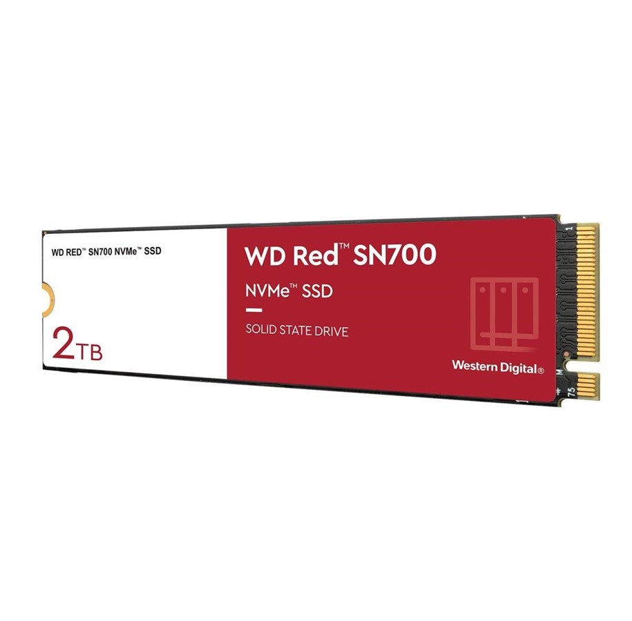 SSD - SANDISK WD Red SN700 NAS SSD - 2TB - PCIe 3.0 - M.2 2280 - WDS200T1R0C