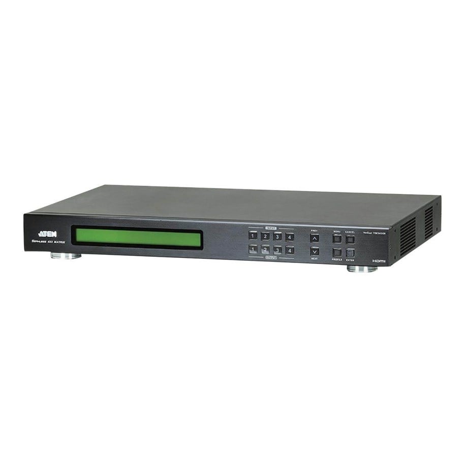Video Audio Switcher - ATEN 4x4 HDMI Matrix Switch with Scaler VM5404H - VM5404H-AT-G