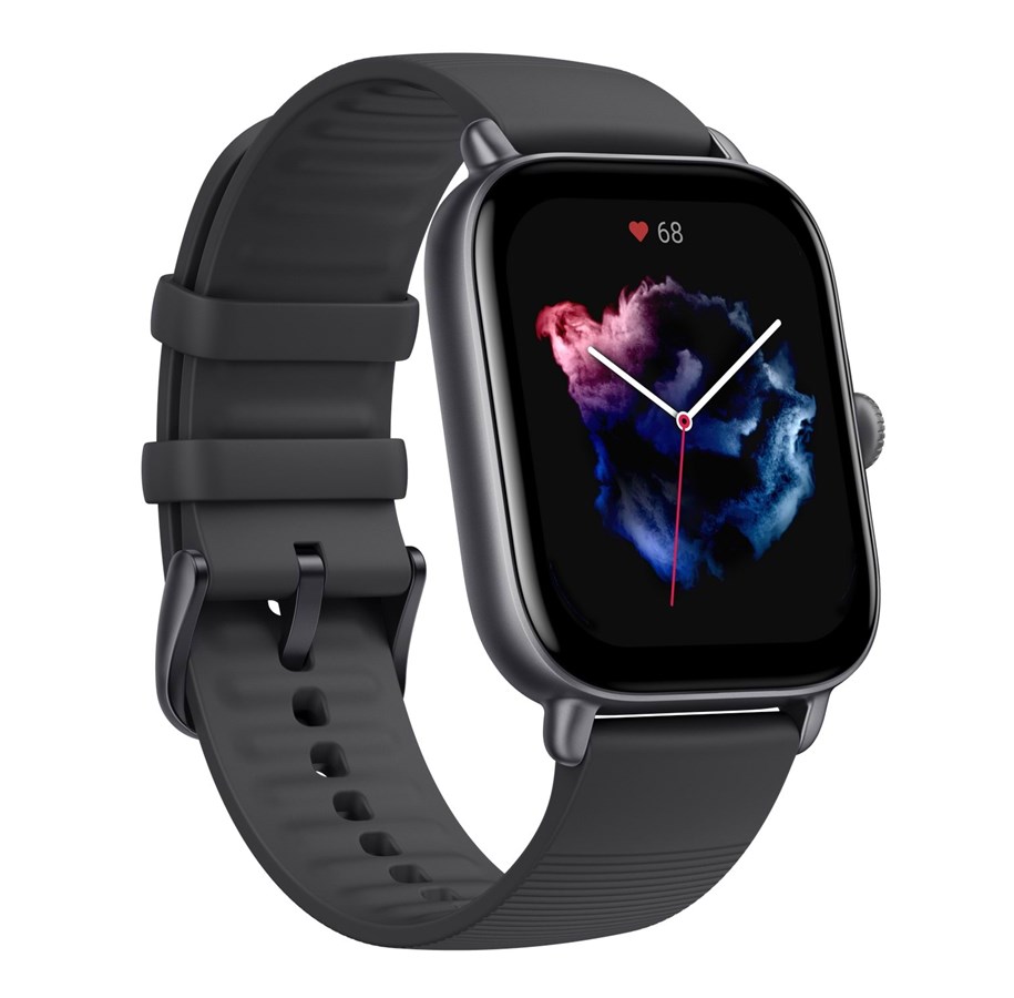 Smartwatches, Pulsuhren, Sportuhren & Schrittzähler - Amazfit GTS 3 - Graphite Black - W2035OV1N