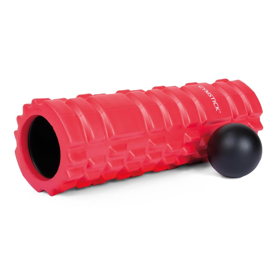 Sport & Fitness - Gymstick Travel Roller with Myofascia Ball - 61136